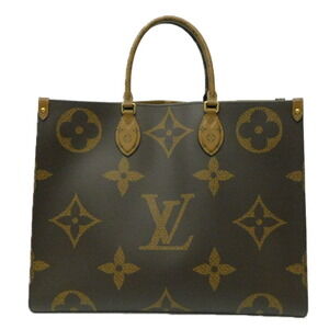 LOUIS VUITTON On the Go Giant Monogram classic LV handbag tote bag strap